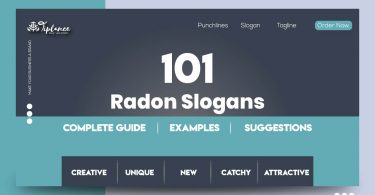 Radon Slogans