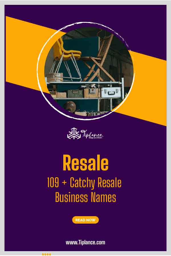 Resale Business Names Ideas Tiplance