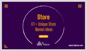 Store Names Ideas