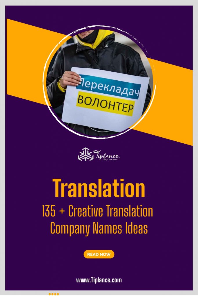 Translation Company Names Ideas
