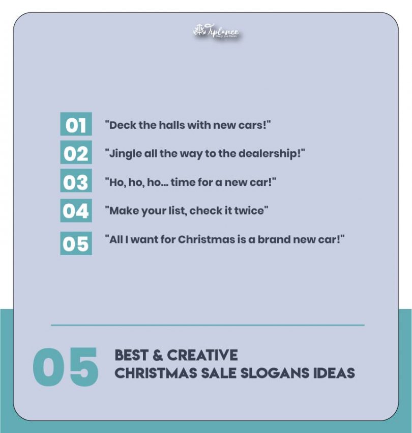 107+ Best Christmas Sale Slogans Ideas & Examples - Tiplance