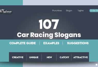 Car Racing Slogans