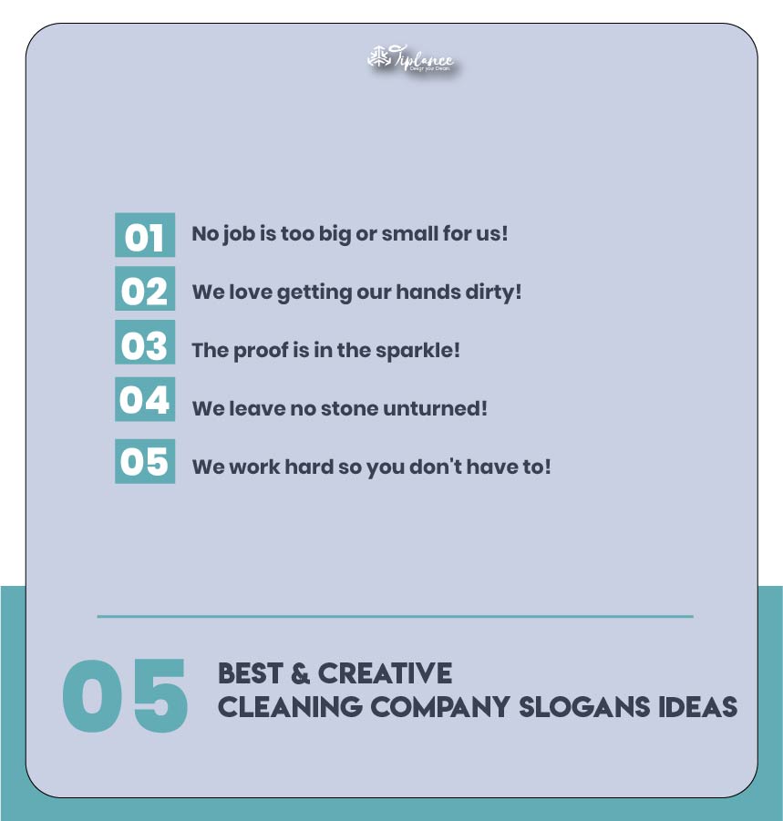 Creative Cleaning Company Slogans Ideas & Taglines