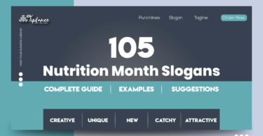 Nutrition Month Slogans