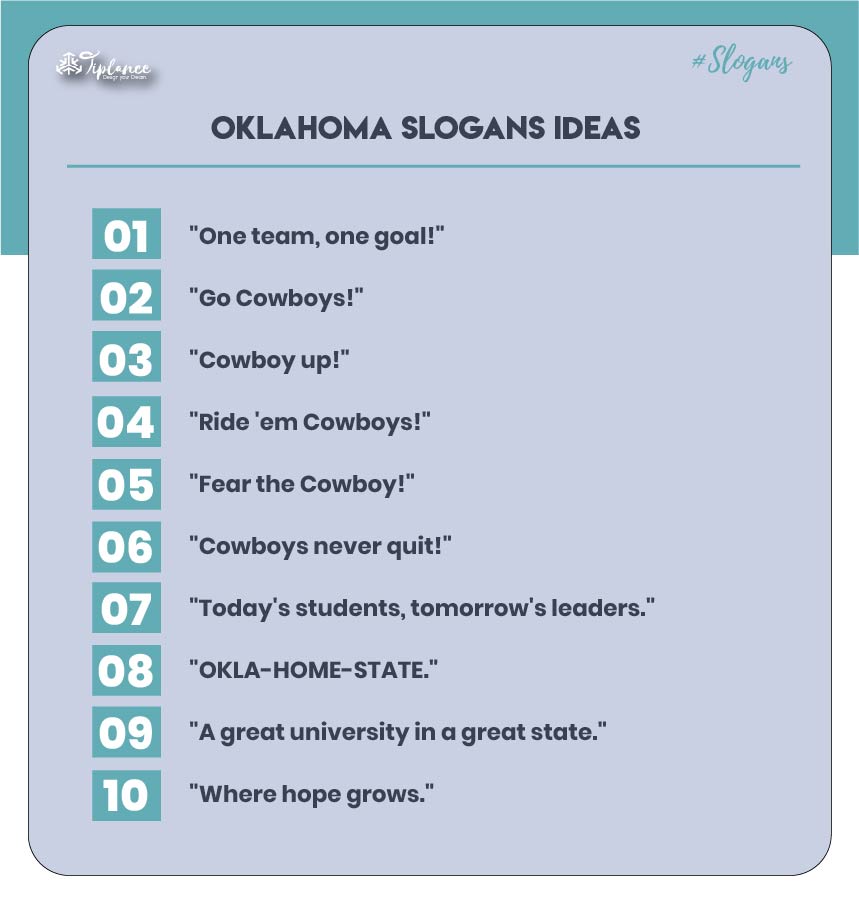 Oklahoma tagline ideas