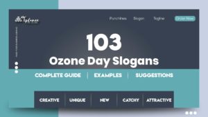 Ozone Day Slogans