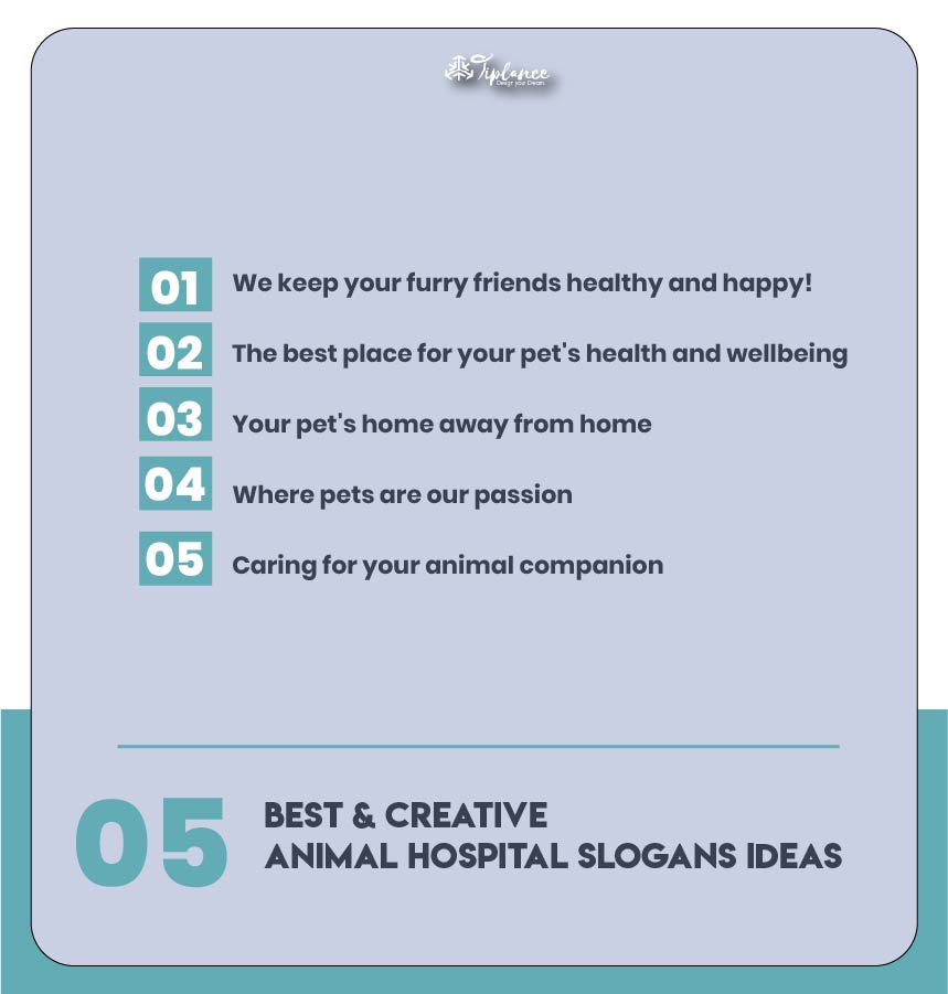 Best tagline about animal hospital