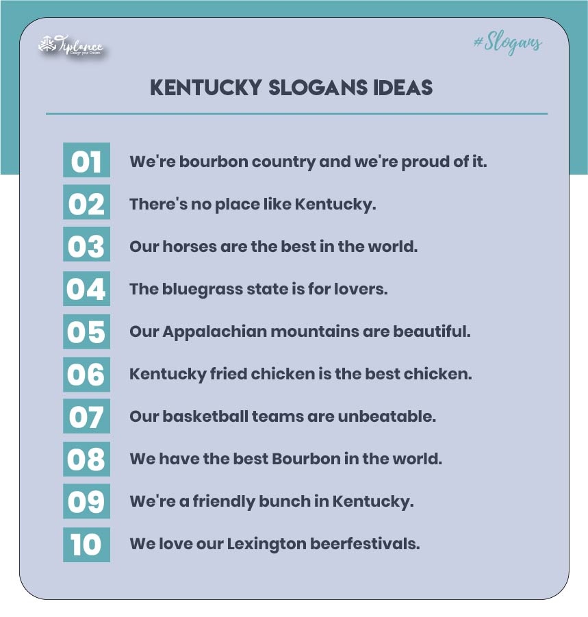 Catchy Kentucky tagline