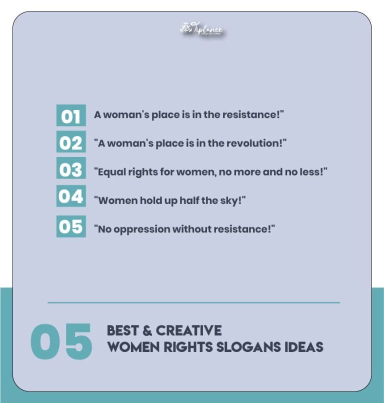 123+ Powerful Women Rights Slogans & Taglines Ideas - Tiplance