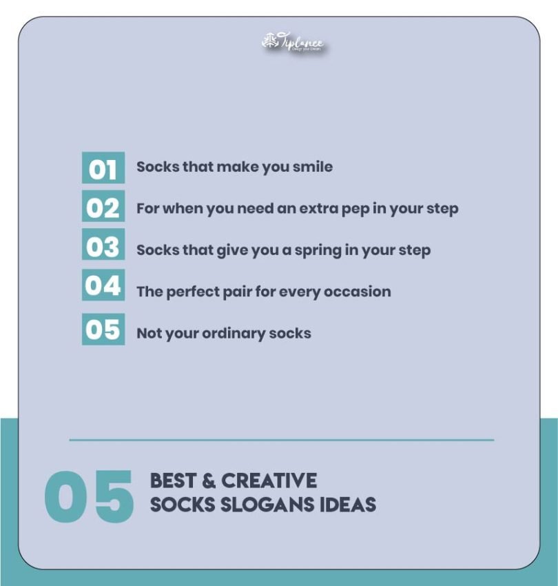 111+ Best Socks Slogans & Sample Ideas Tiplance