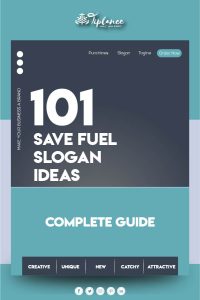Save fuel tagline ideas