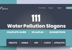 Water Pollution Slogans