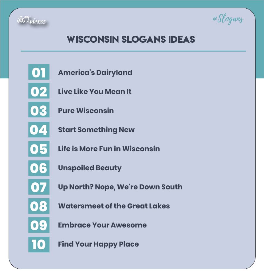 Wisconsin slogan ideas