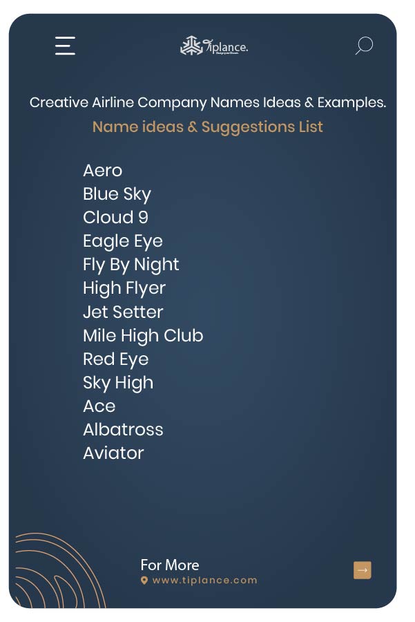Airline Company Names Ideas from Australia.