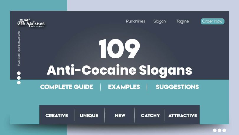 Anti-Cocaine Slogans