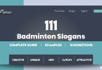 Badminton Slogans