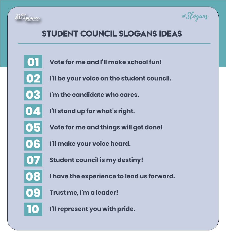 Best Student Council Campaign Slogans Ideas
