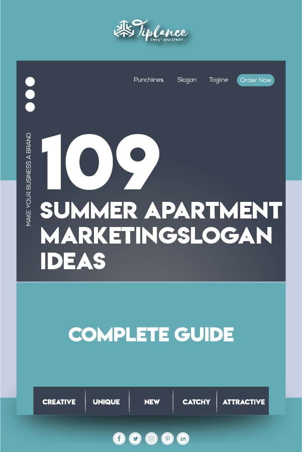 Best apartment marketing slogans for summer