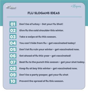 Best flu campaign slogans