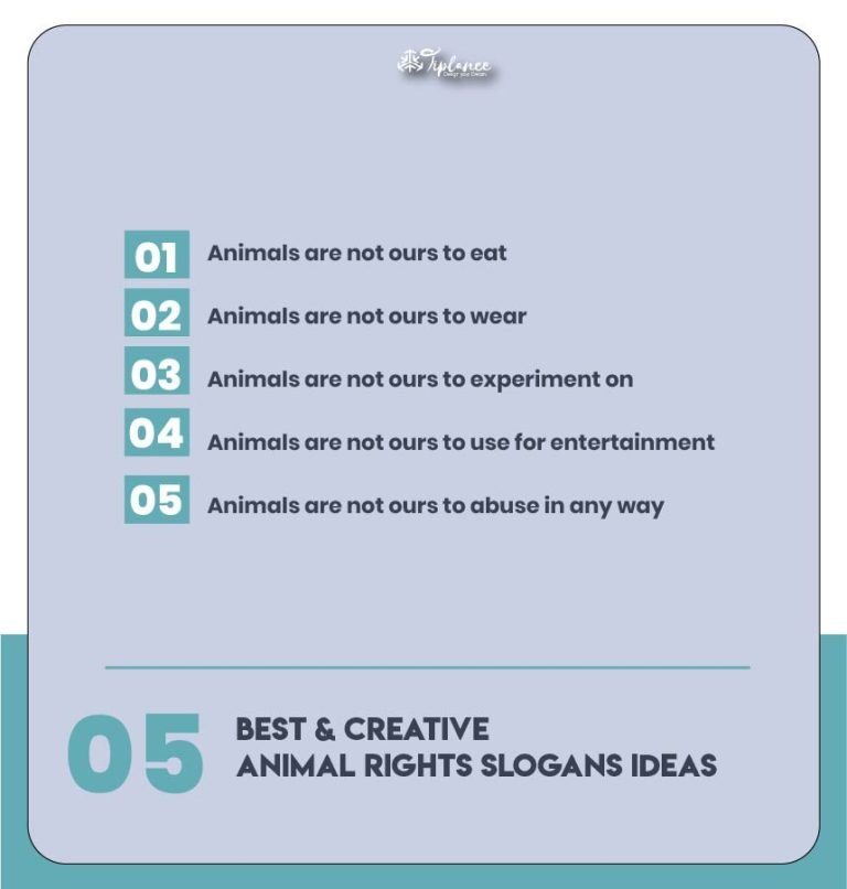 105+ Best Animal Rights Slogans & Taglines Samples - Tiplance