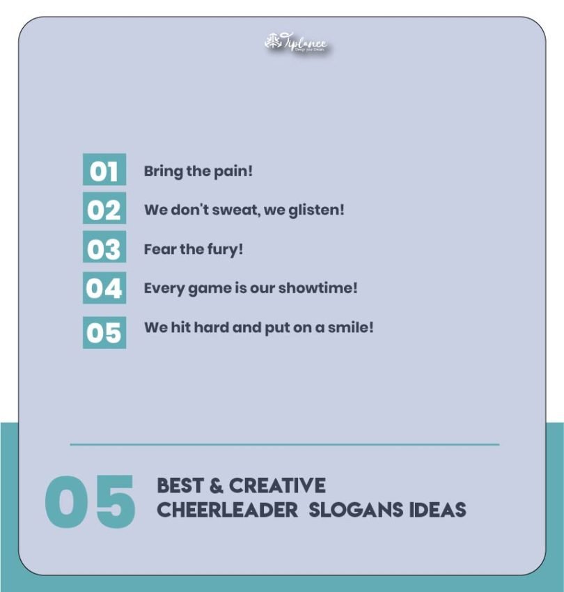 113+ Best Cheerleader Slogans Examples & Suggestions