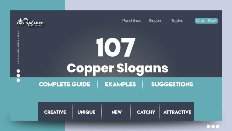 Copper Slogans