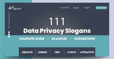Data Privacy Slogans