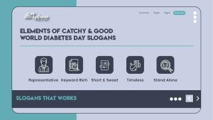 Diabetes day slogans