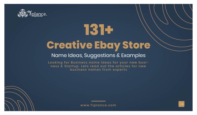Ebay Store Names