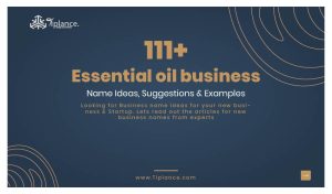 Essential oil business names