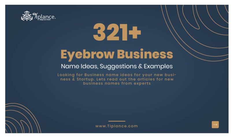 Eyebrow Business Names