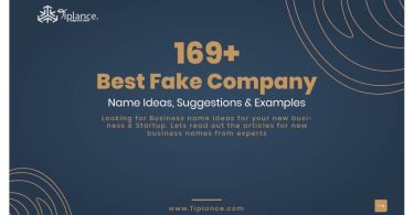 Fake Company Names