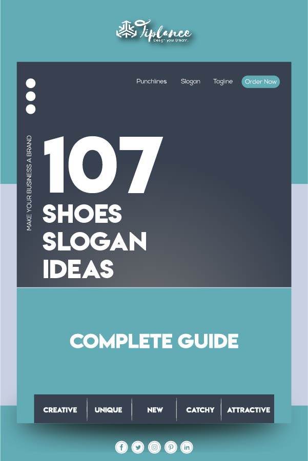 999+ Unique Shoe Slogans and Taglines (Generator + Guide) | Thebrandboy