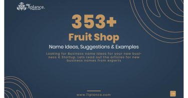Fruit shop name