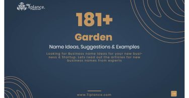 Garden Names Ideas