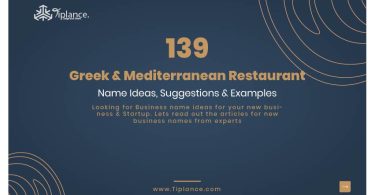 Greek & Mediterranean Restaurant Names