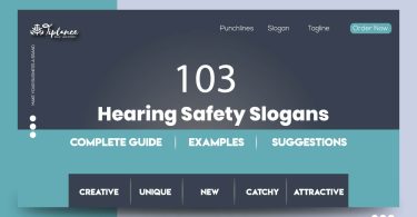 Hearing Safety Slogans