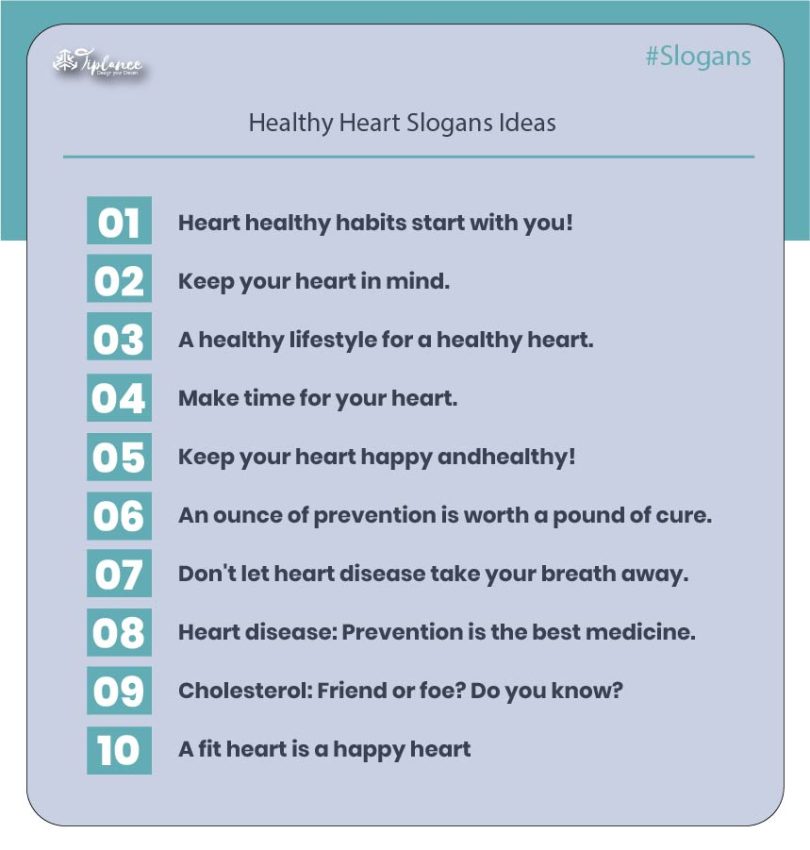 113-best-healthy-heart-slogans-taglines-samples-tiplance