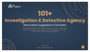 Investigation & Detective Agency Names