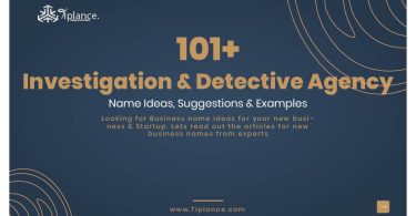 Investigation & Detective Agency Names