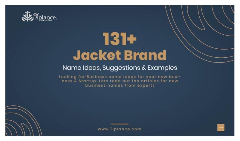Brand Names Inscription 405+ Powerful Jacket Brand Names Ideas & Samples - Tiplance