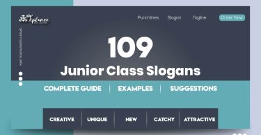 Junior Class Slogans