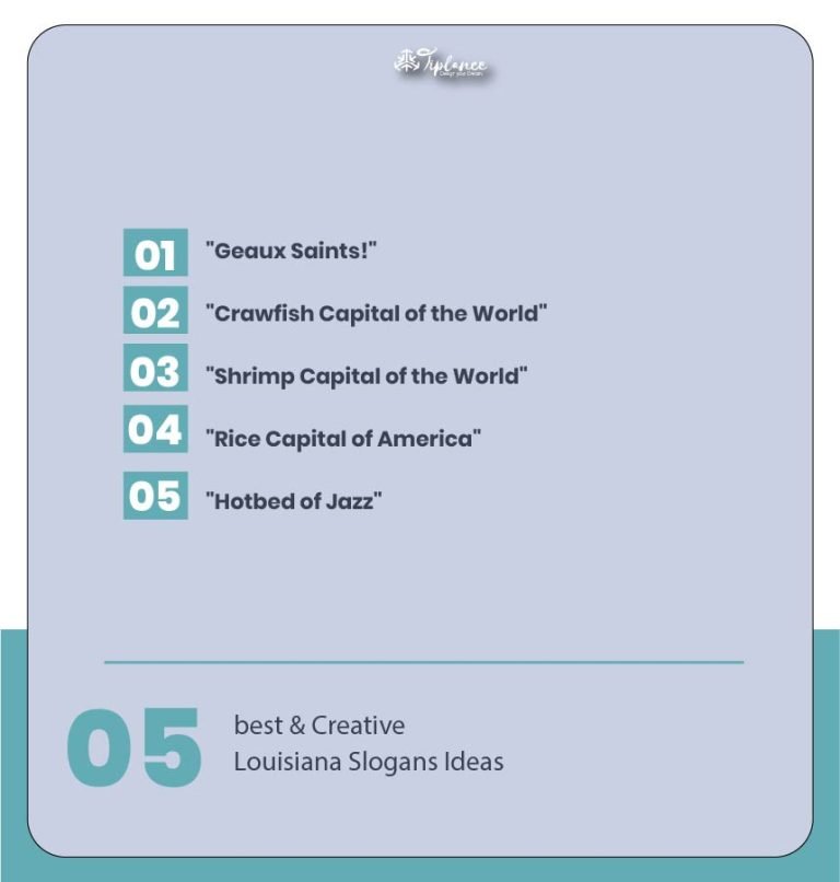 119+ Best Louisiana Slogans & Taglines Examples Tiplance