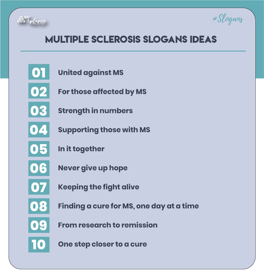 Multiple sclerosis taglines