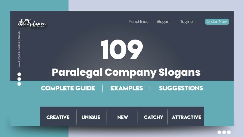 Paralegal Company Slogans