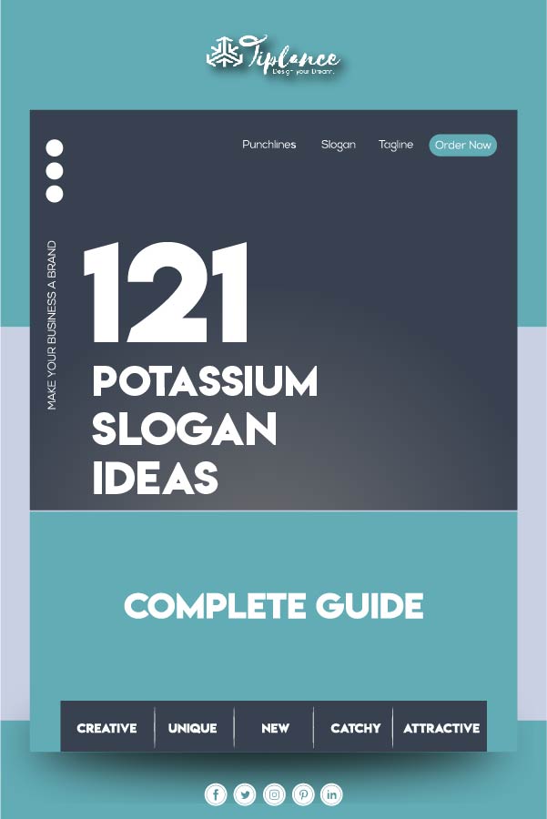 Potassium slogans list