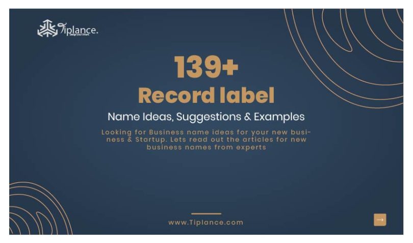 Record label Names ideas