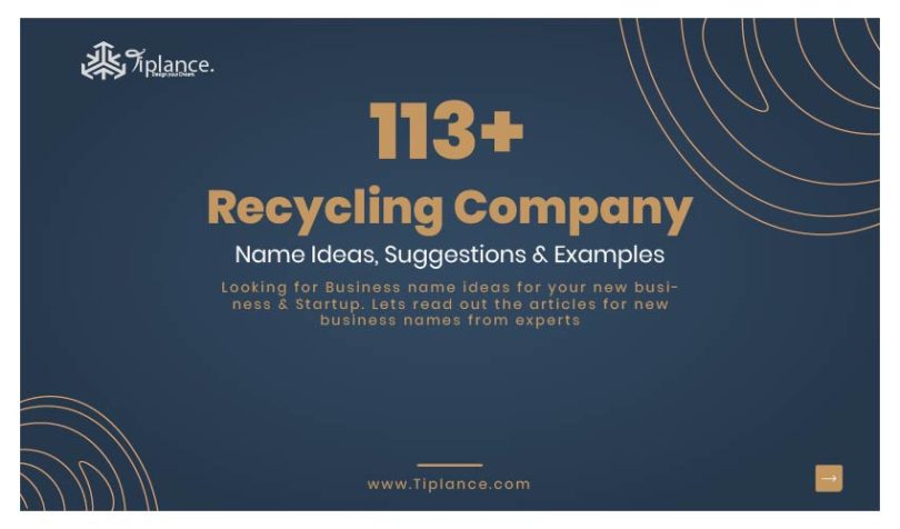 Recycling Company Name