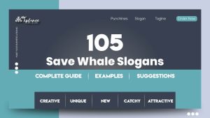 Save Whale Slogans