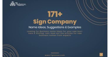 Sign Company Names